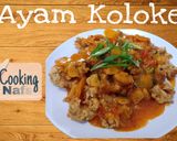 Foto langkah ke 12 dari resep Ayam koloke (ayam asam, manis, pedas).
