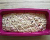 Une image de l'étape 6 de Banana bread healthy sans sucre ajouté aux framboises.