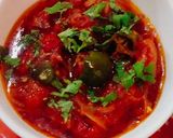 A picture of step 8 of Temater ki chutney.