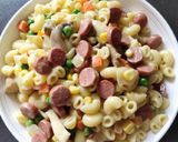 A picture of step 1 of Conchigliette.