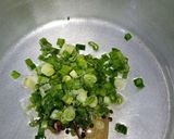 A picture of step 6 of Chicken Scallion Biryani.