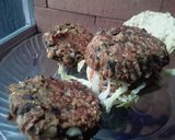 Foto del paso 4 de la receta: Patties🍔 de berenjena🍆ahumada y lentejas🤔