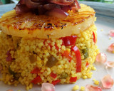 Foto del paso 6 de la receta: Cuscús con piña a la plancha y cebolla caramelizada
