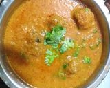 A picture of step 8 of Lauki ke kofte.