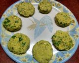 A picture of step 2 of Multi grain patties.