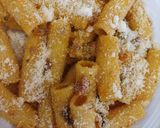 Foto del passaggio 7 della ricetta Rigatoni con olive,speck e pangrattato