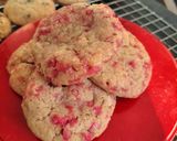 Une image de l'étape 4 de Cookies à la praline rose.