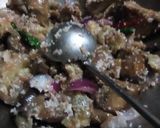 A picture of step 6 of Brinjal chutney.