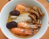 鮮蝦雞湯的食譜步驟3照片