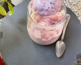 Une image de l'étape 7 de 🍧Glace minute 🍦myrtilles 🫐 banane 🍌.