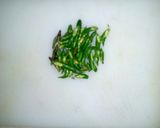 Foto langkah ke 2 dari resep Sayur Tumis Pepaya Lombok Ijo.
