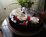 صورة لخطوة 2 من وصفة كعكة الشكولا🍫🍫😍