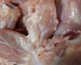 A picture of step 1 of Aloo chicken.