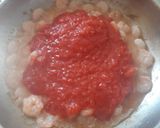 Pas rețetă Tagliatele homemade cu creveți și sos de roșii 5 fotografie