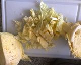 Foto del paso 1 de la receta: Encurtido Sauerkraut de repollo verde