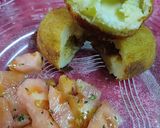 Foto del paso 7 de la receta: Bombitas de papa rellenas con carne y queso