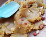 A picture of step 2 of Potato And Sweet Potato Sheera.