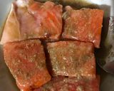 Foto langkah ke 1 dari resep Salmon Saus Teriyaki.