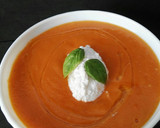 Foto del paso 9 de la receta: Crema de tomate y albahaca