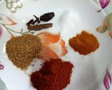 A picture of step 1 of Aaloo tinde ka salan.