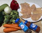 Foto del paso 1 de la receta: Verduras Salteadas con Filete de Pollo