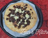 A picture of step 4 of Chocolate Pizza.