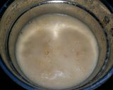 A picture of step 1 of Orange ginger cocktail.