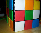 Foto del paso 9 de la receta: Tarta cubo de Rubik
