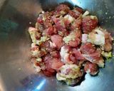 Hình bước làm 1 của món Mắm kho