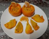 A picture of step 21 of Orange,bread, Casturd, Cake.