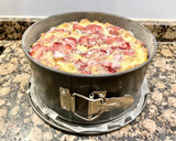 Foto del paso 5 de la receta: Pastel de requesón y fresas al aroma de ron