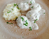 Foto del paso 17 de la receta: Albóndigas de berenjena y soja en salsa de setas