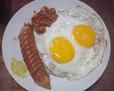 Foto langkah ke 4 dari resep NasiLor (Nasi Sosis Telor).