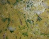 A picture of step 3 of Left over Green Daal Poori.
