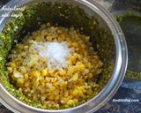 A picture of step 2 of Kodo millet-mixed lentils dosay/harka adai dosay.