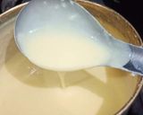 A picture of step 3 of Kesar Custard Kulfi.
