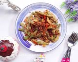 Foto langkah ke 7 dari resep Buncis Cabe Garam Ala Restoran.