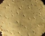 A picture of step 2 of Khoba roti.