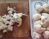 Karfiolrizs/ rizs helyettesítésre ketóban/ recept fázis 1 fotója