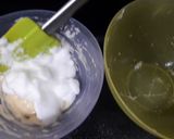 A picture of step 4 of Souffle Pancakes.