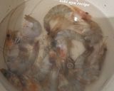 Foto langkah ke 1 dari resep Prawn Aglio Olio Angel Hair Pasta.