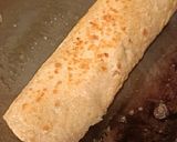 A picture of step 9 of Stuffed tortilla wraps with peanut butter and buttermilk.