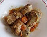 Foto del paso 5 de la receta Muslos de pollo en cazuela de barro. Con salsa de paté