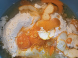 Bizcocho de chocolate y naranja
