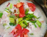 Foto langkah ke 6 dari resep Cumi asin kuah santan.