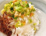 Hình bước làm 4 của món Bông cải xanh xào cà rốt