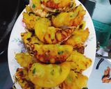 Hình bước làm 3 của món Bánh xèo mini