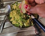 A picture of step 2 of Healthy Avocado cheese toast recipe.