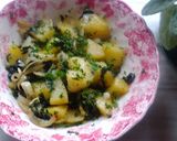 Foto del paso 6 de la receta: Papas (patatas) con espinacas