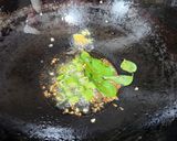 A picture of step 2 of Red Rice Kanda Batata Poha.